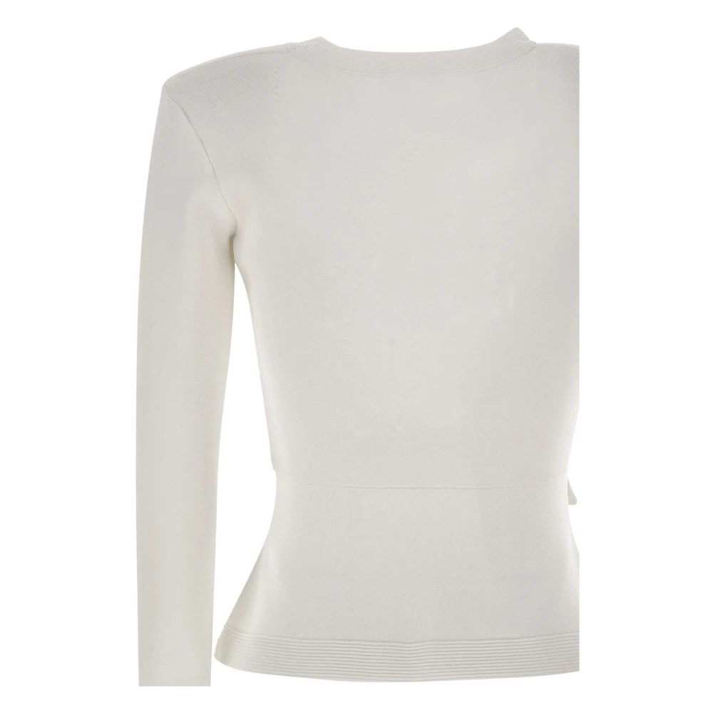 Elisabetta Franchi Witte Sweaters van White Dames