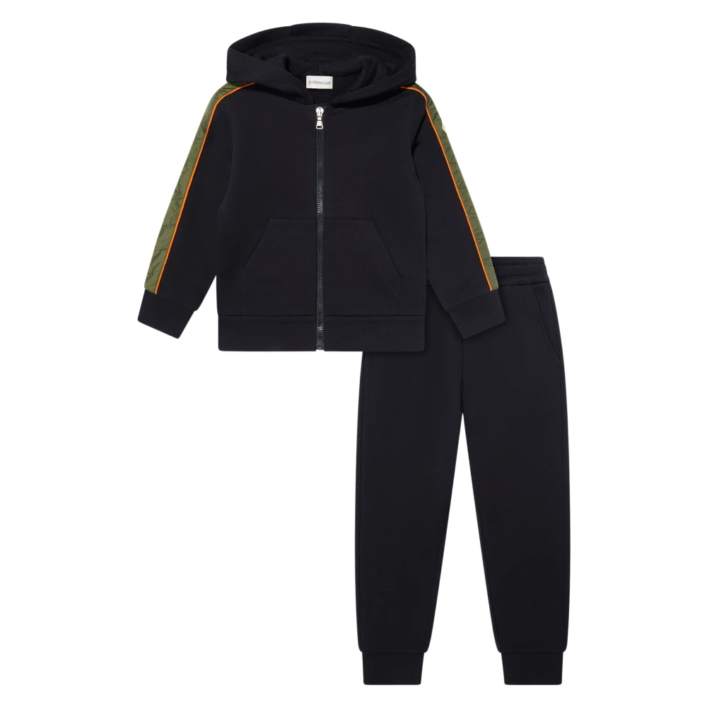 Moncler Boys Blue Logo Tracksuit - Kids Sport Sets - 8 Y - Kids