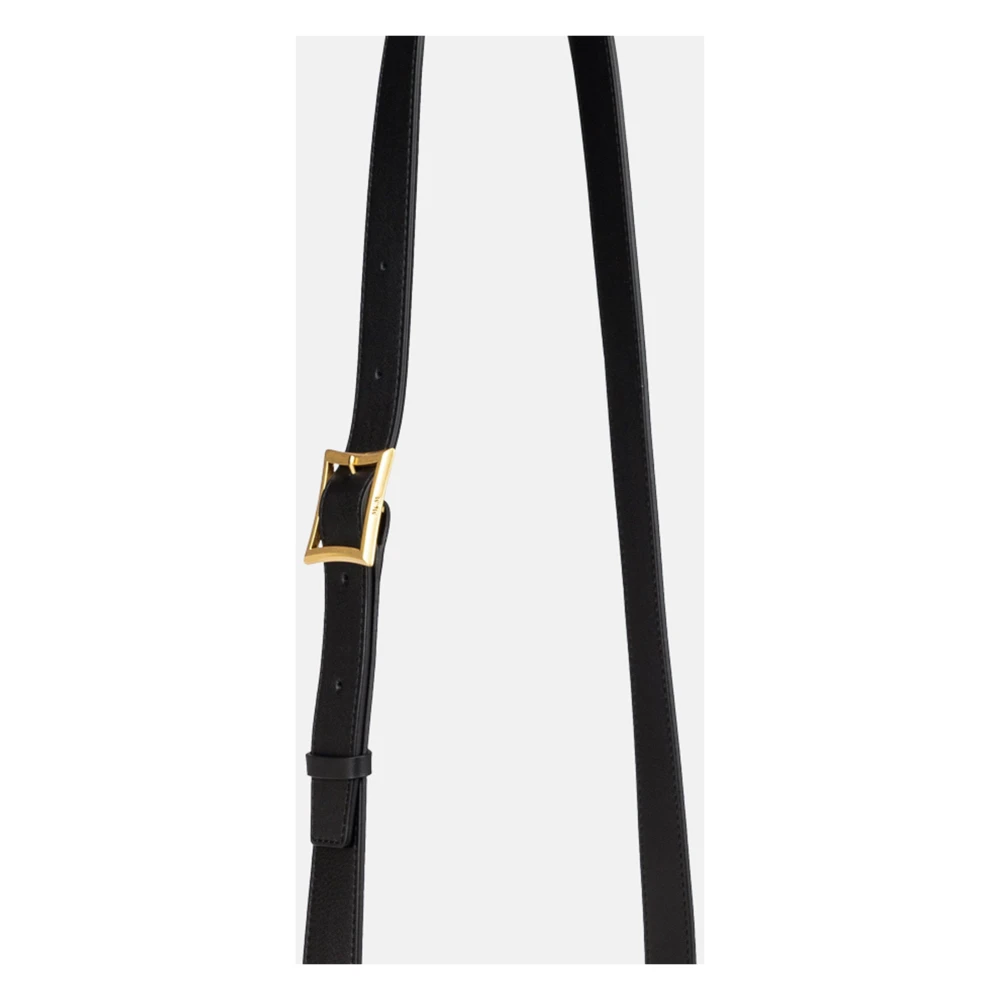 MCM Ella Boston in Visetos Black Dames