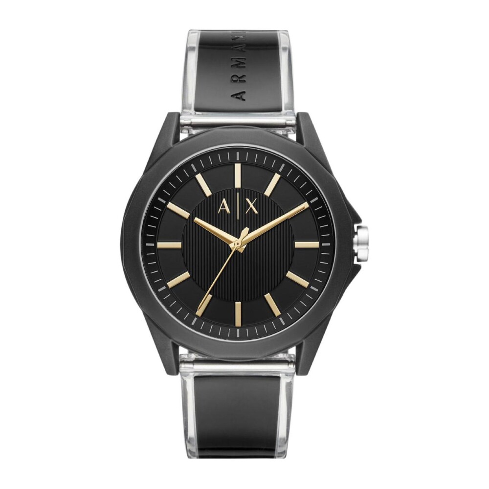 Armani exchange orologio outlet nero