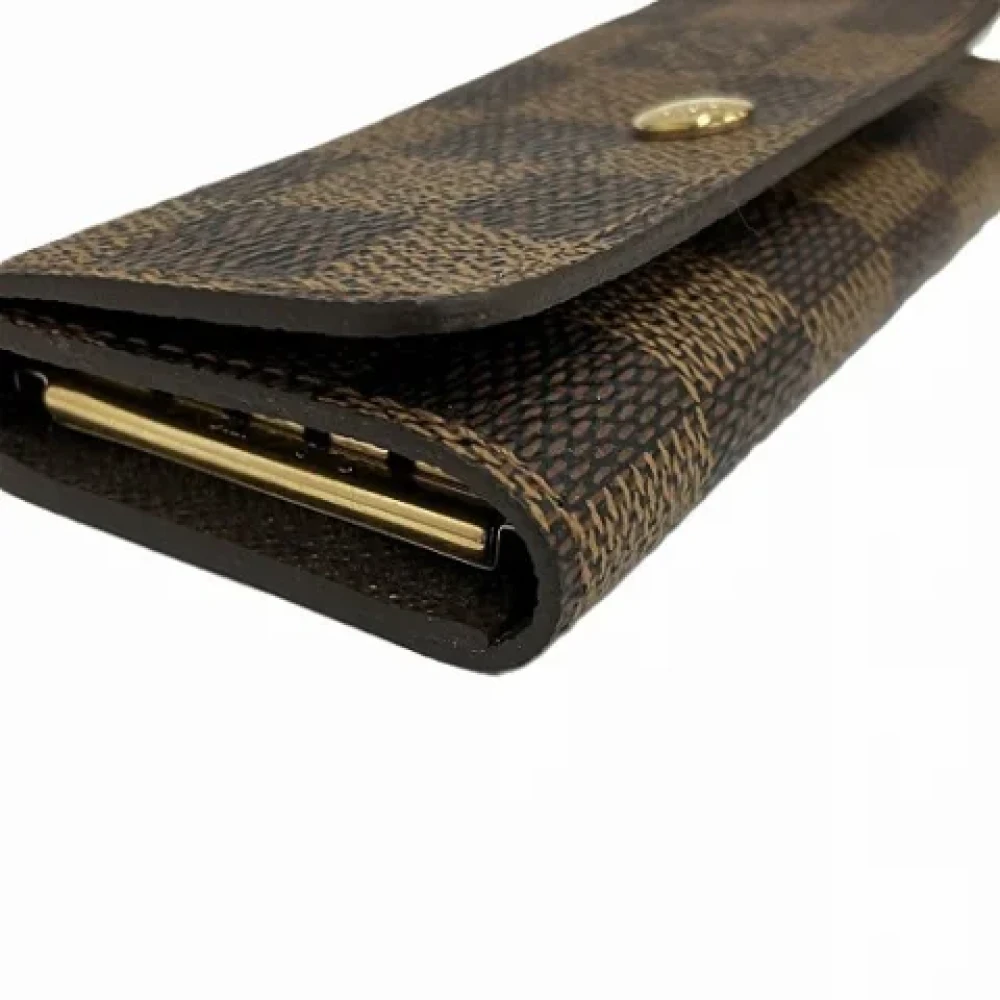 Louis Vuitton Vintage Pre-owned Canvas key-holders Brown Dames