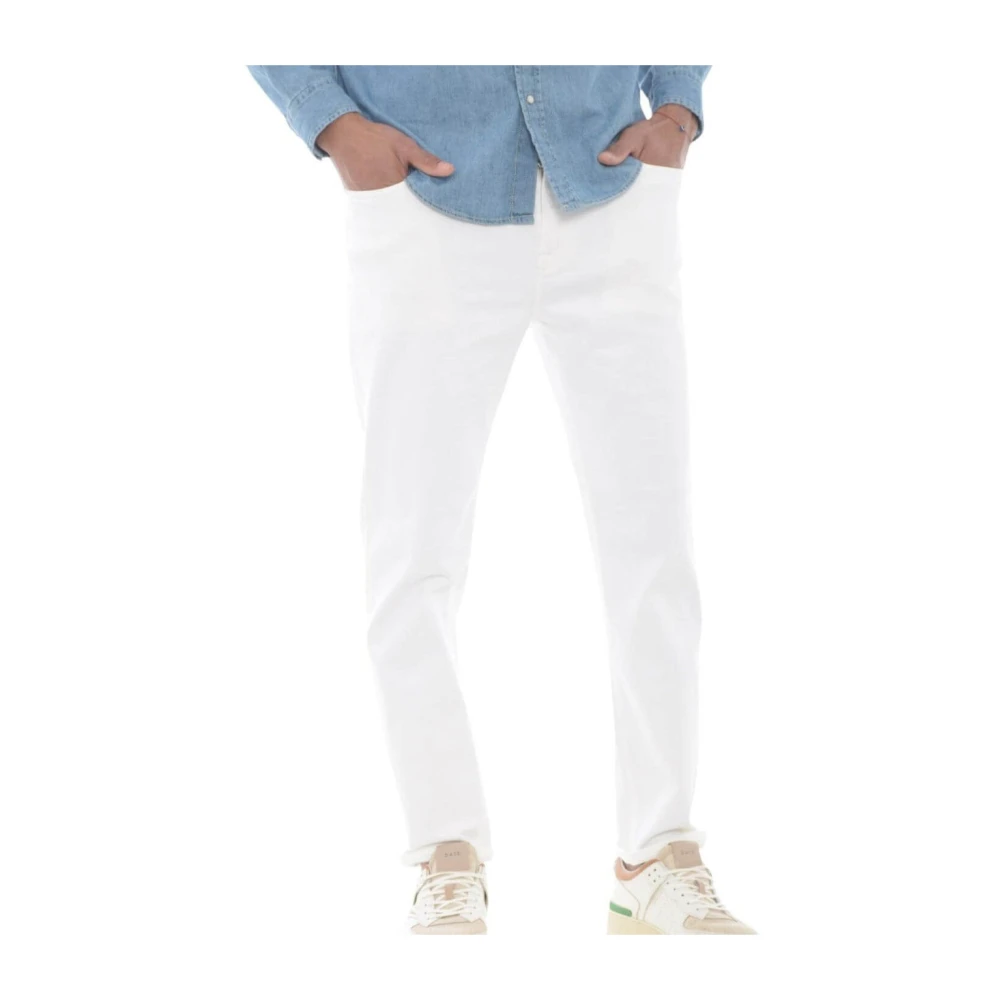 Roy Roger's Witte Slim Jeans White Heren