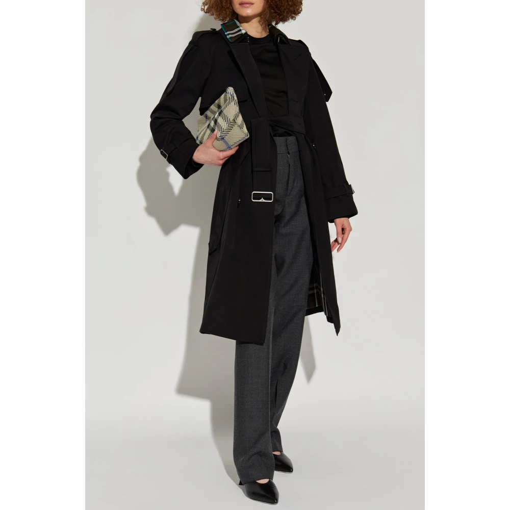 Burberry Gekreukelde broek Gray Dames