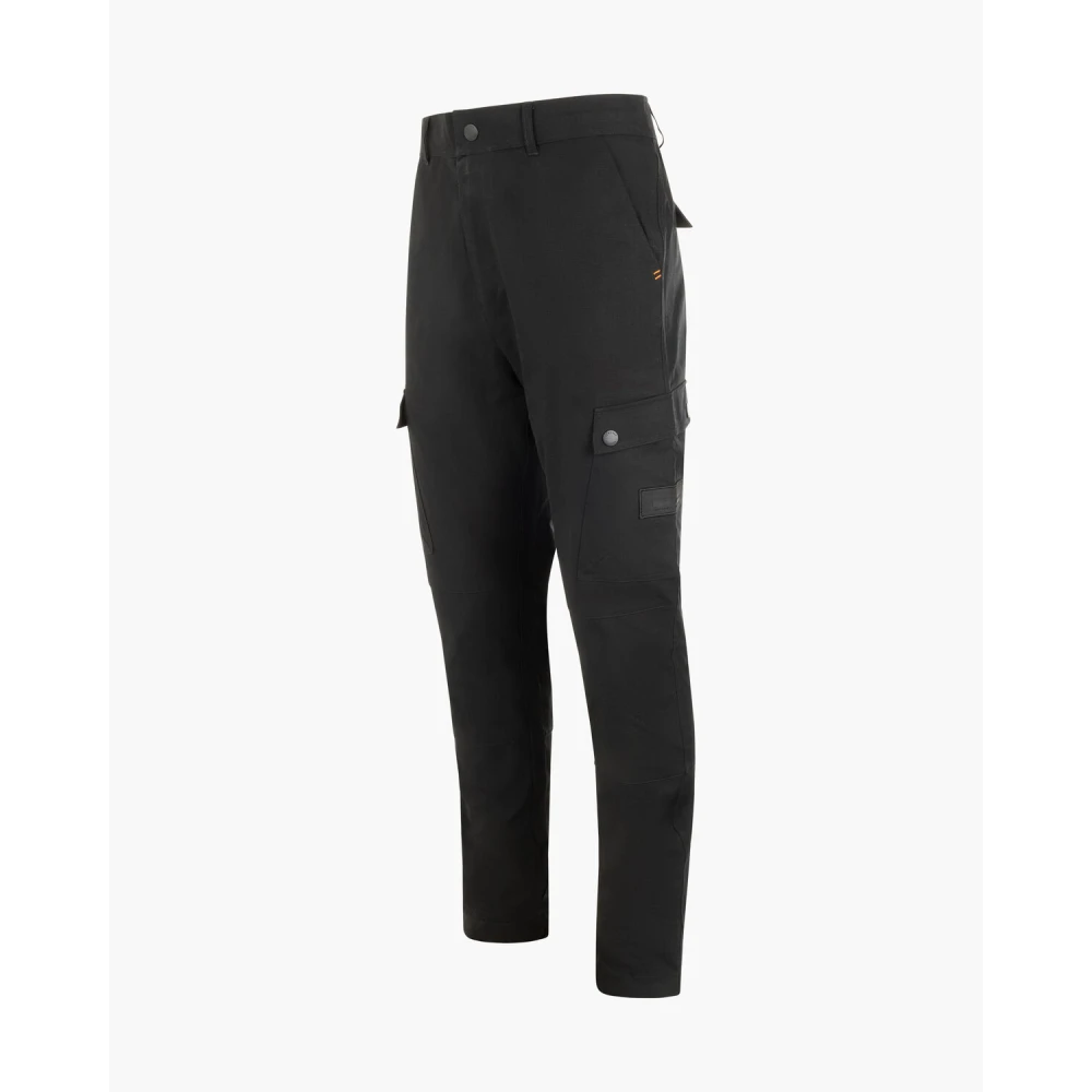 Cruyff Zwarte Cargo Broek Heren Ripstop Katoen Black Heren
