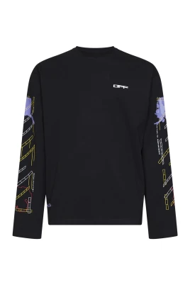 Archigeography Crewneck med tryck
