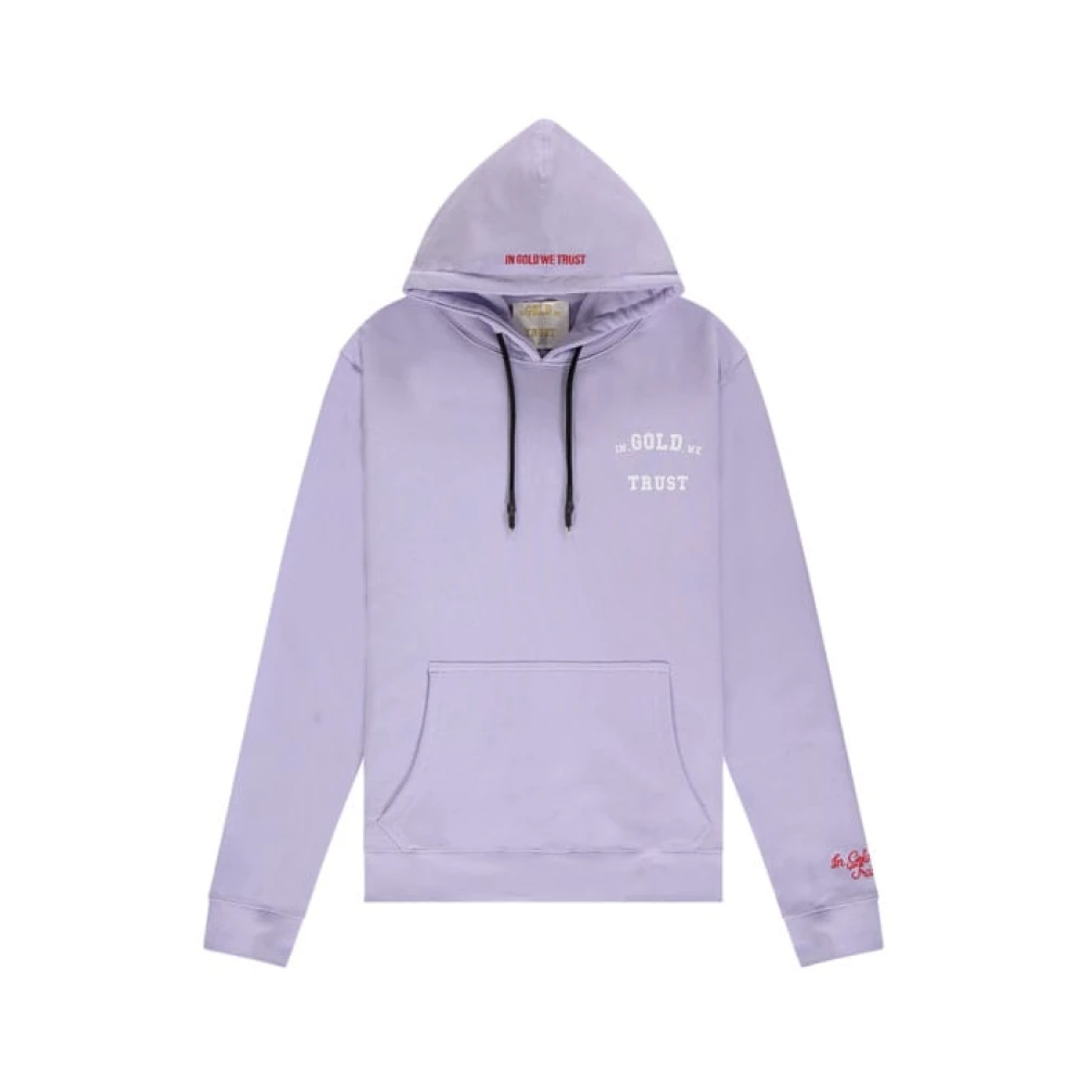 In Gold We Trust Lavendel Hoodie The Notorious Purple Heren