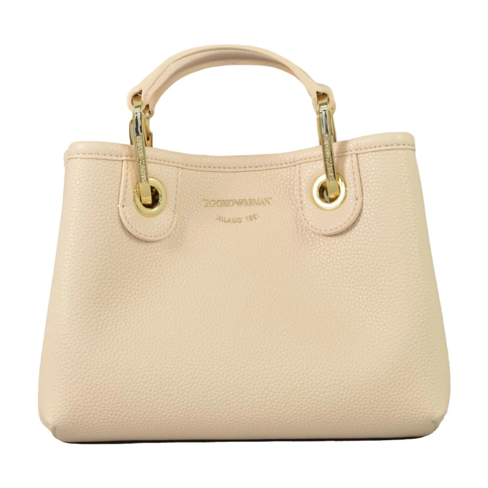 Emporio Armani Stijlvolle PU-tas Beige Dames