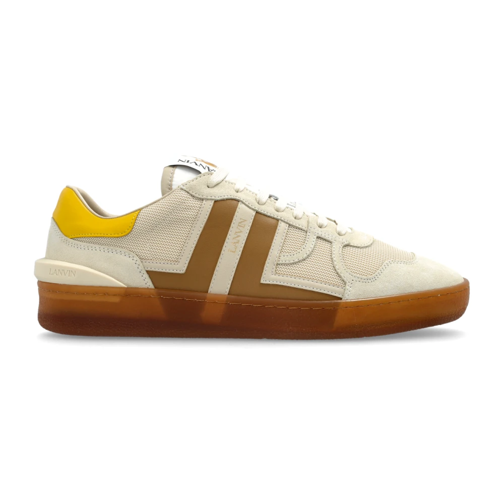 Lanvin Clay Mesh Sneakers Heren Schoenen Beige
