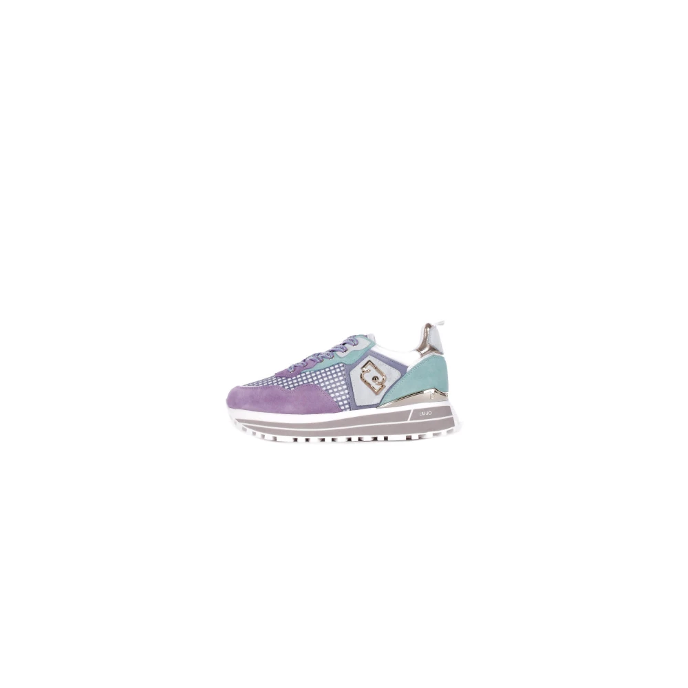 Liu Jo Sportieve Suède Rubberen Zool Sneakers Dames Schoenen Veelkleurig Multicolor