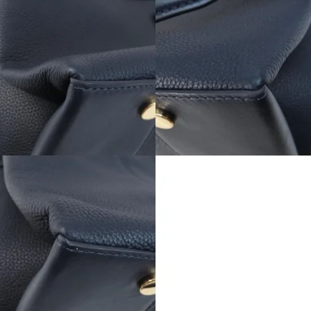 Michael Kors Pre-owned Leather totes Blue Dames