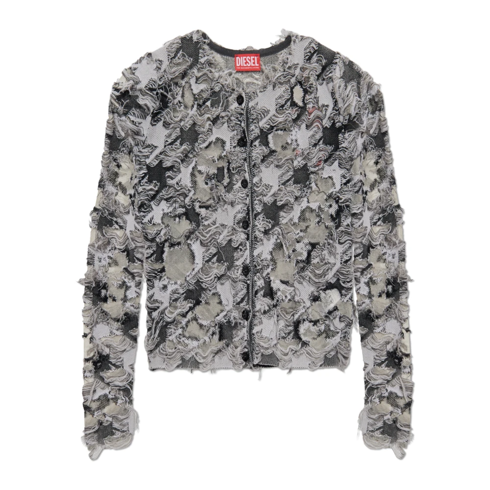 Diesel Donna Grigio Maglie, M, New,