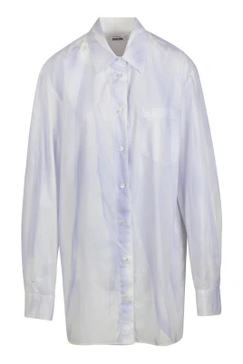 Tie-Dye Poplin Skjorta