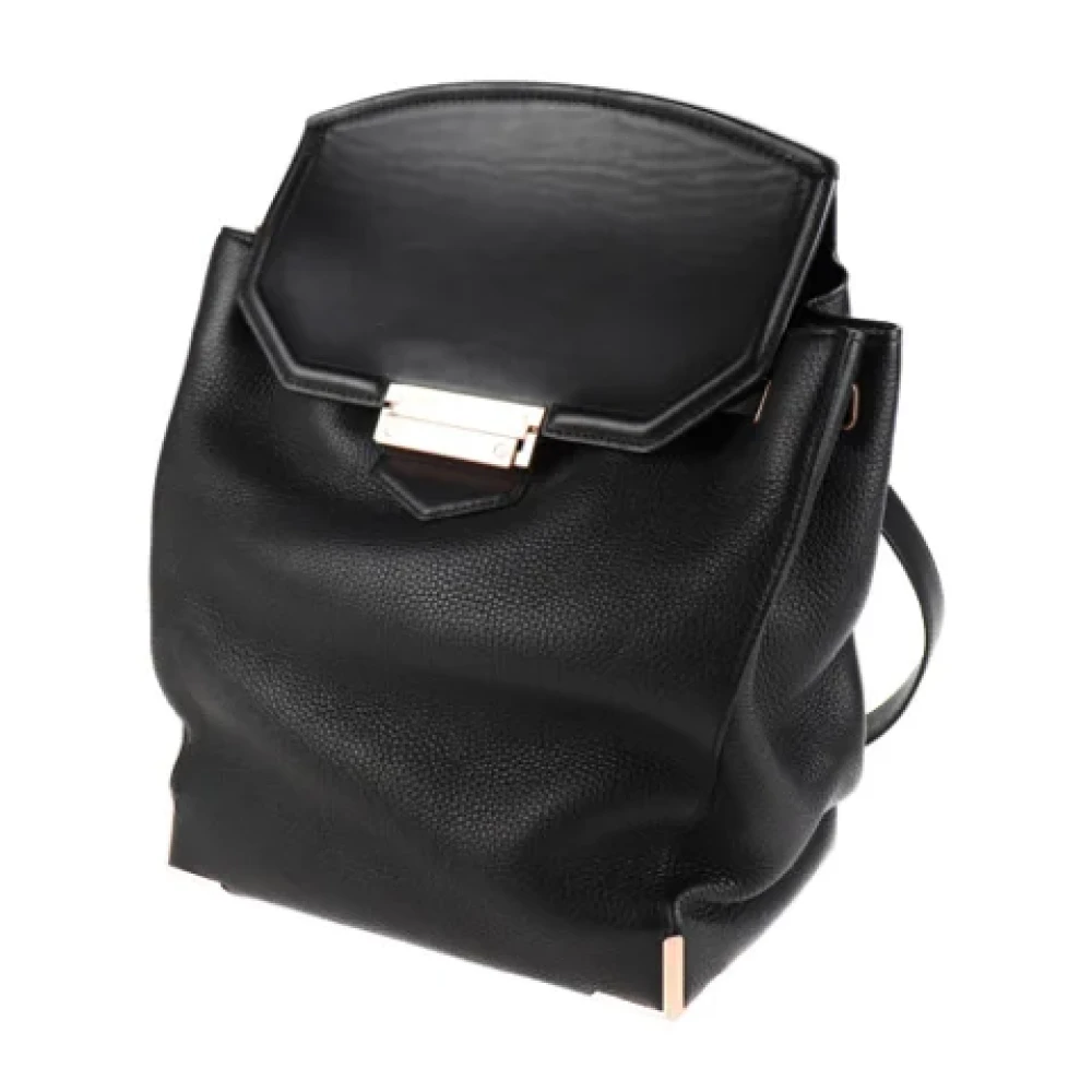 Alexander Wang Pre-owned Leather shoulder-bags Black Dames