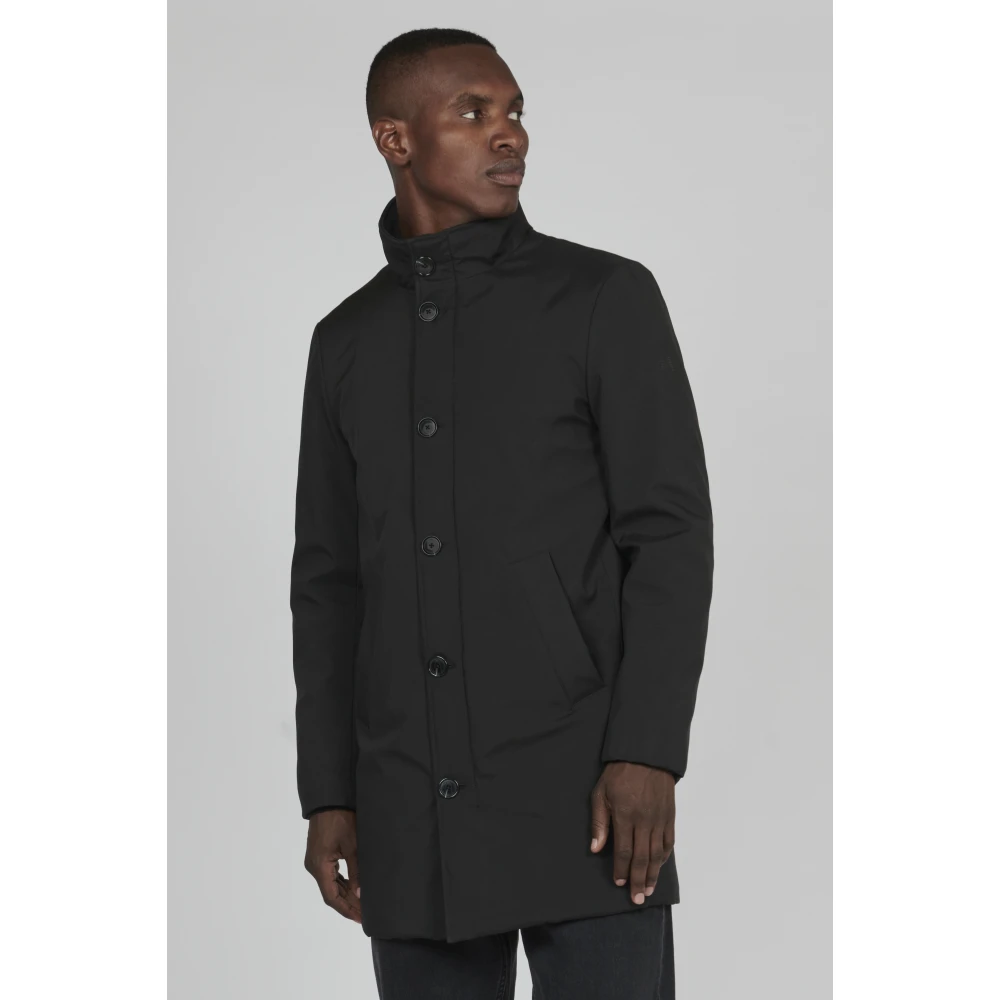 Matinique Stijlvolle Regenjas Black Heren
