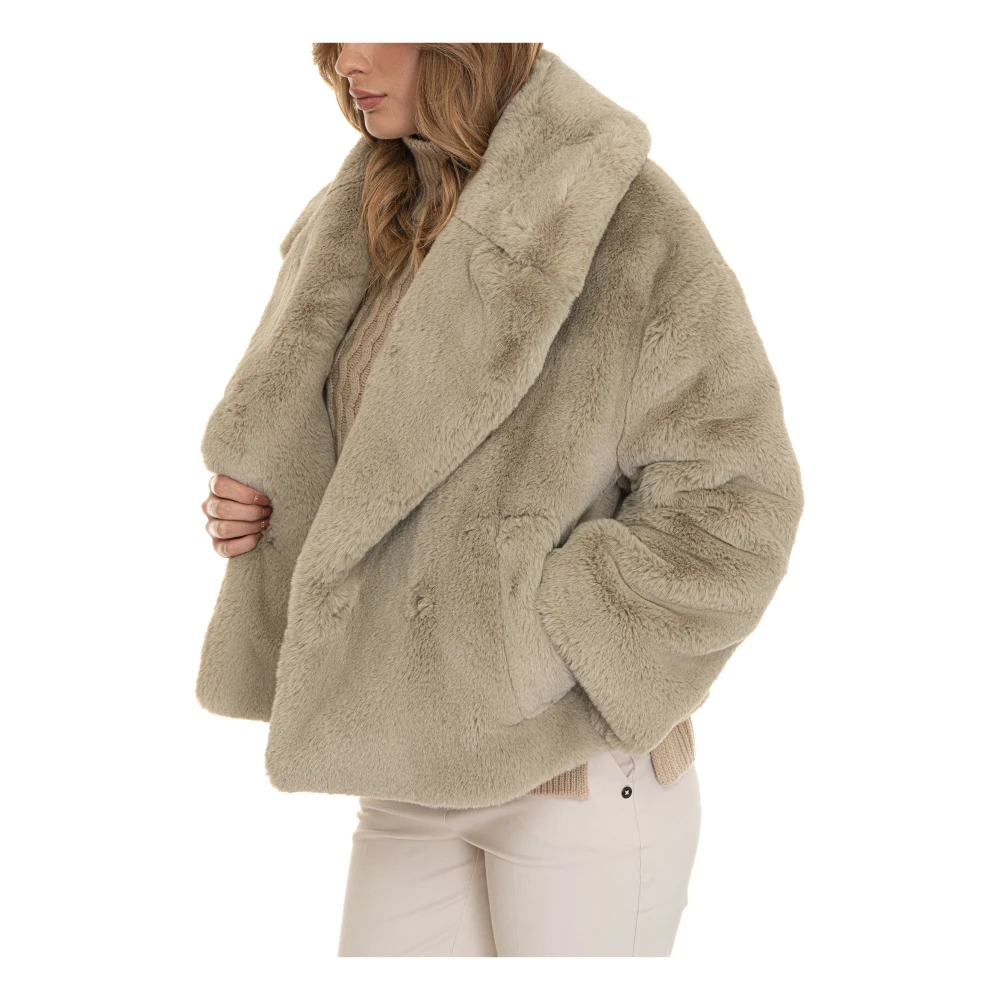 Boss Ecologische Bont Voorzak Drop Schouder Beige Dames