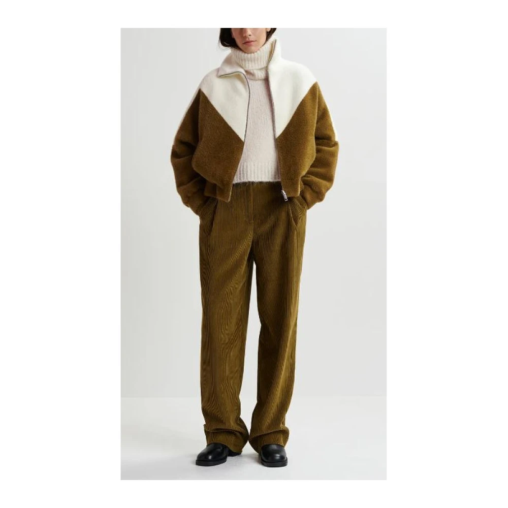 Essentiel Antwerp Omkeerbare Oversized Hart Gewatteerde Jas Multicolor Dames