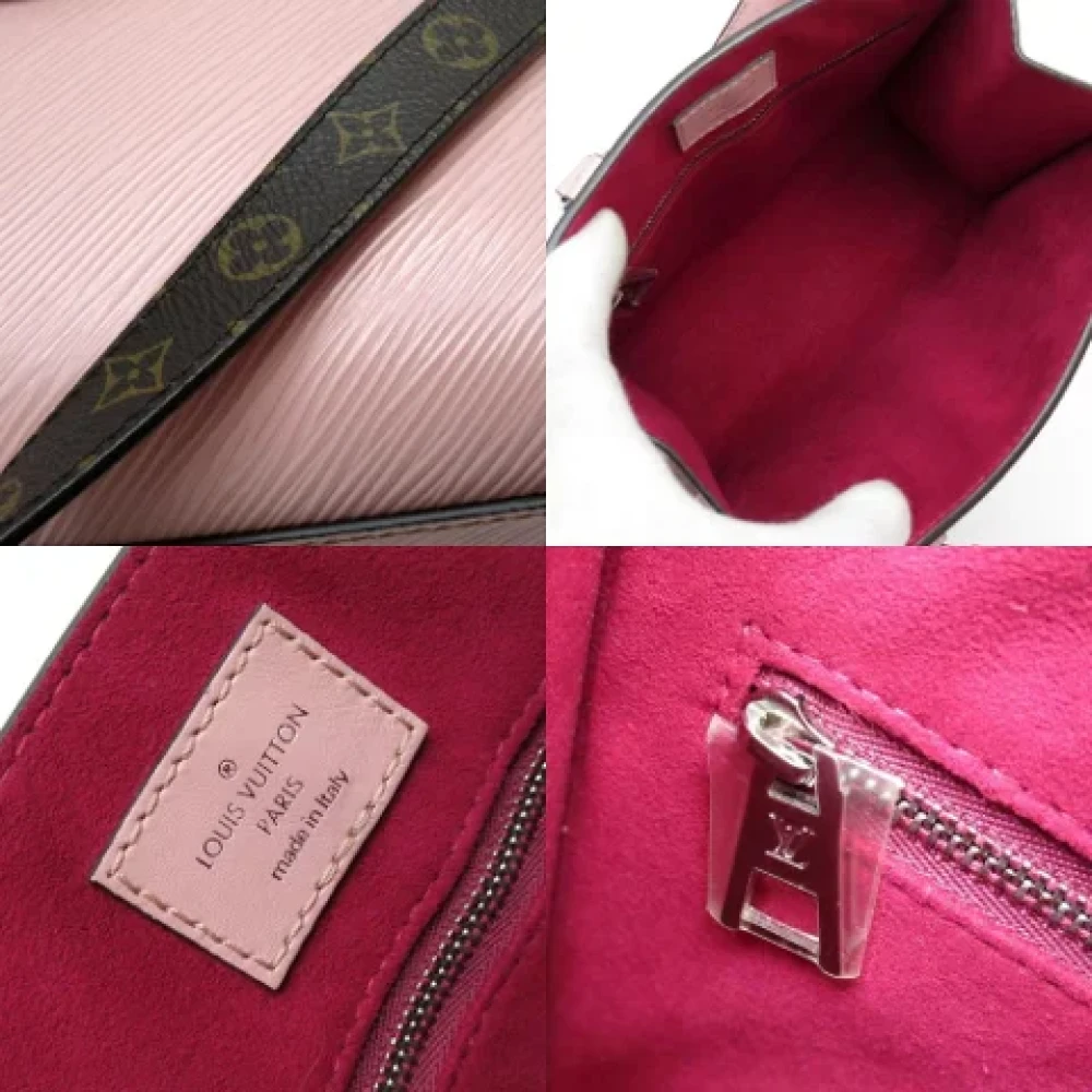 Louis Vuitton Vintage Pre-owned Leather handbags Pink Dames