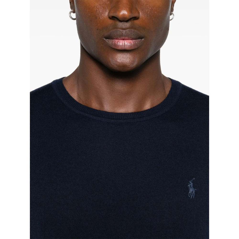 Polo Ralph Lauren Hunter Navy Pullover Sweater Blue Heren
