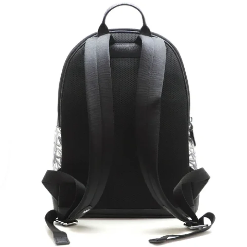 Michael Kors Pre-owned Coated canvas backpacks Black Dames