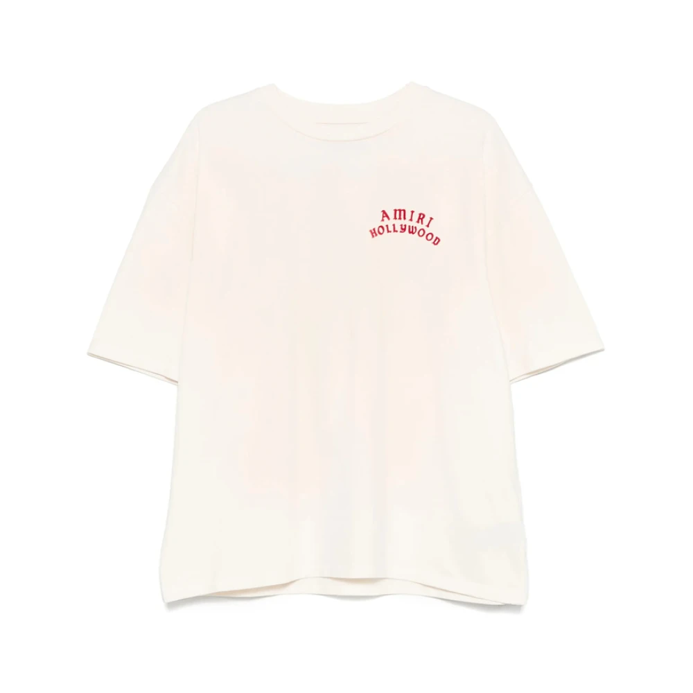 Amiri - Tops > T-Shirts - Beige - Amiri - Modalova