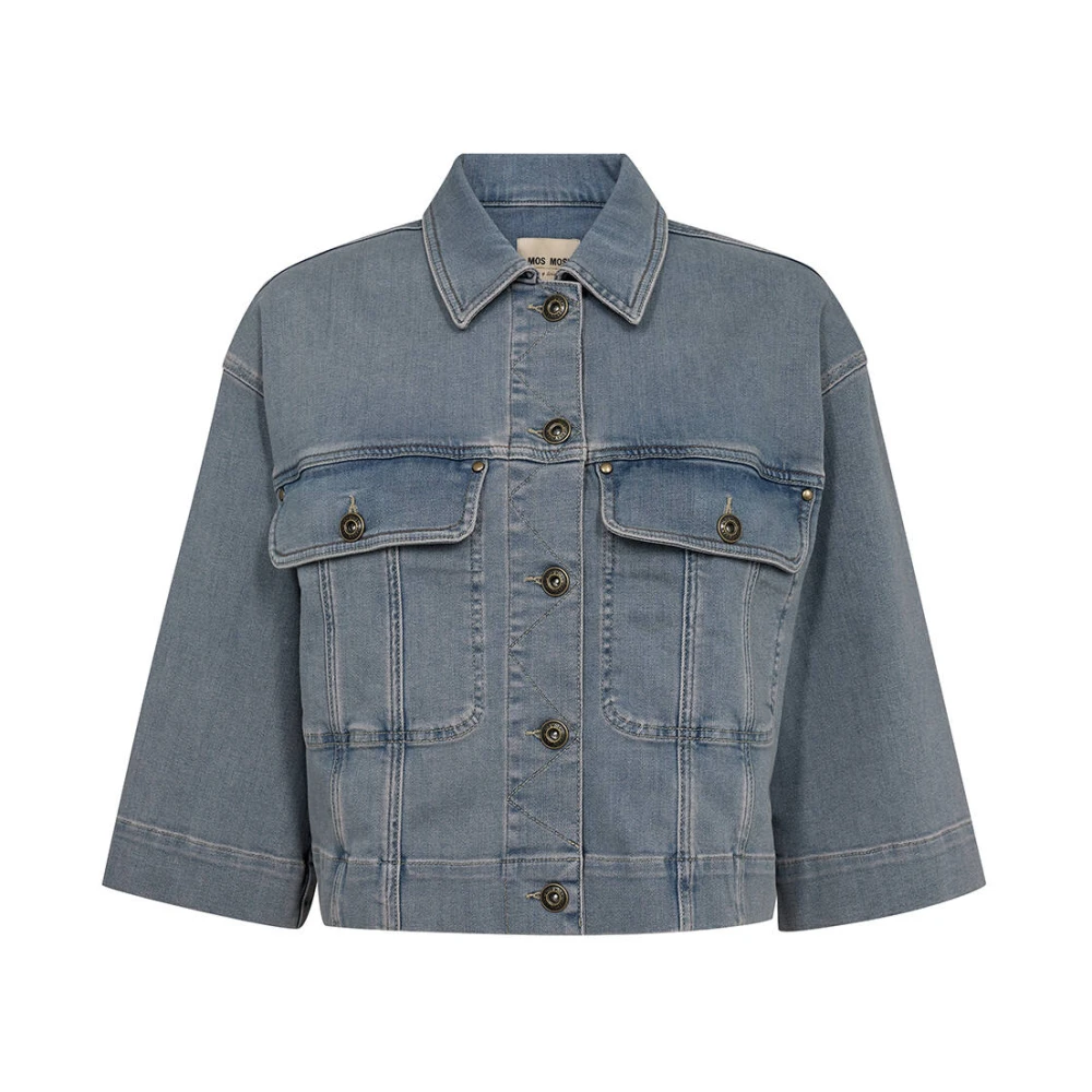 MOS MOSH Ice Rivet Jacket Blue Dames