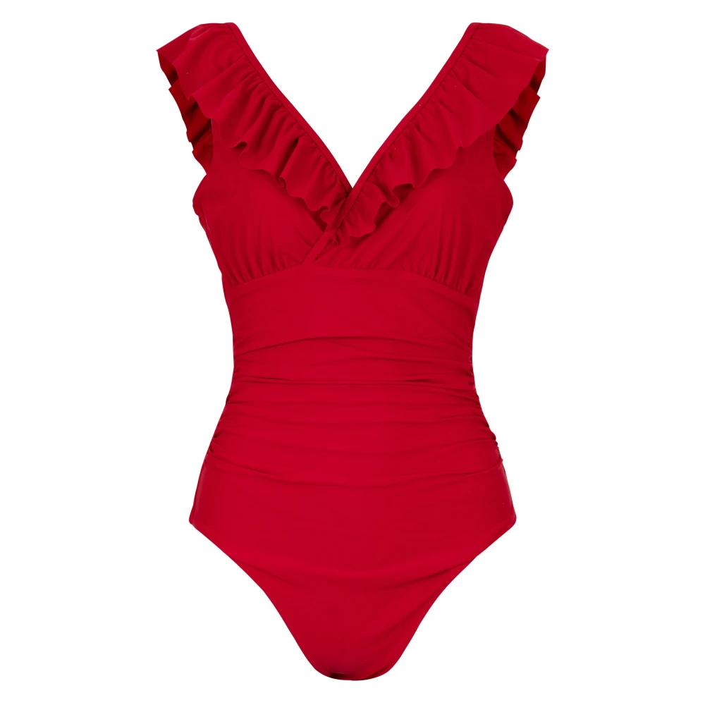 Agnes Swimsuit - Racing Red