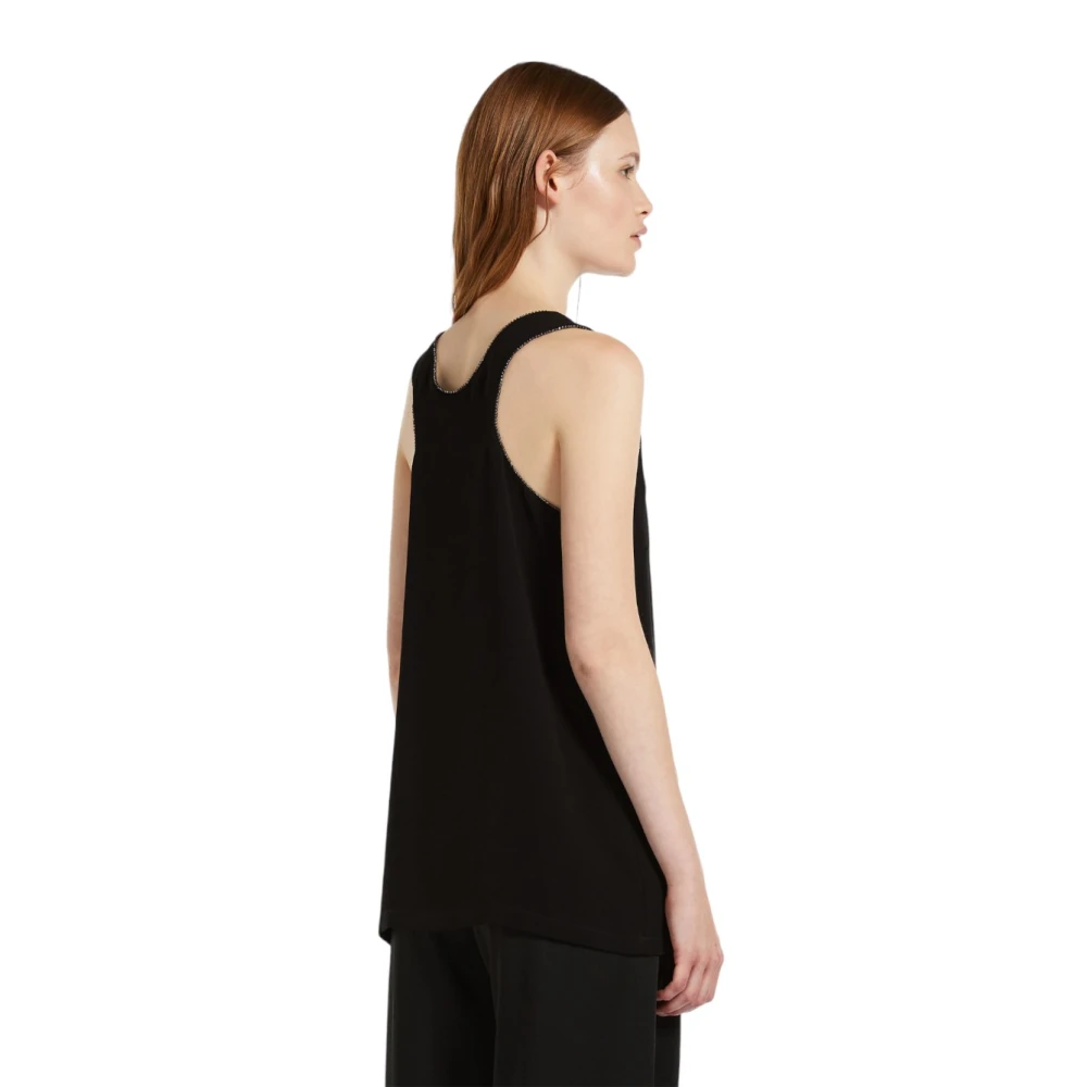 Max Mara Studio Stijlvolle Top voor Vrouwen Black Dames