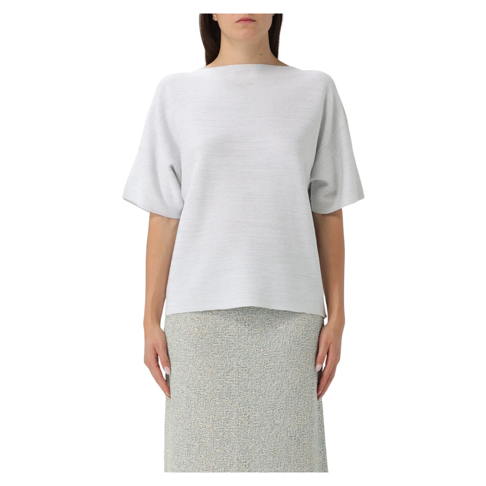 Fabiana Filippi White T-Shirts, Female, Xs, Casual Cotton T-Shirt For Men