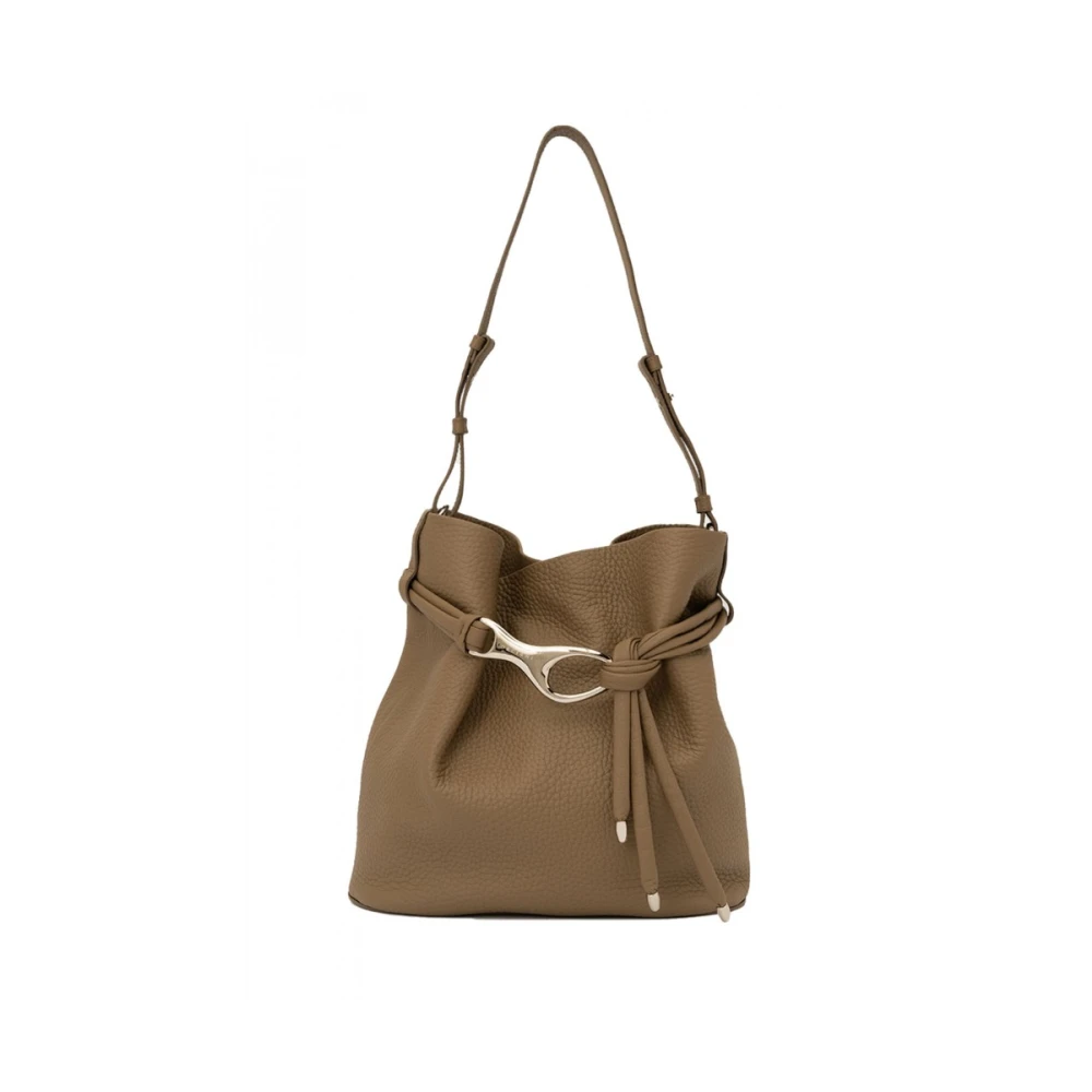 Orciani Vrouw Bruin Tassen Dames, One Size, Stijlvolle Leren Tas