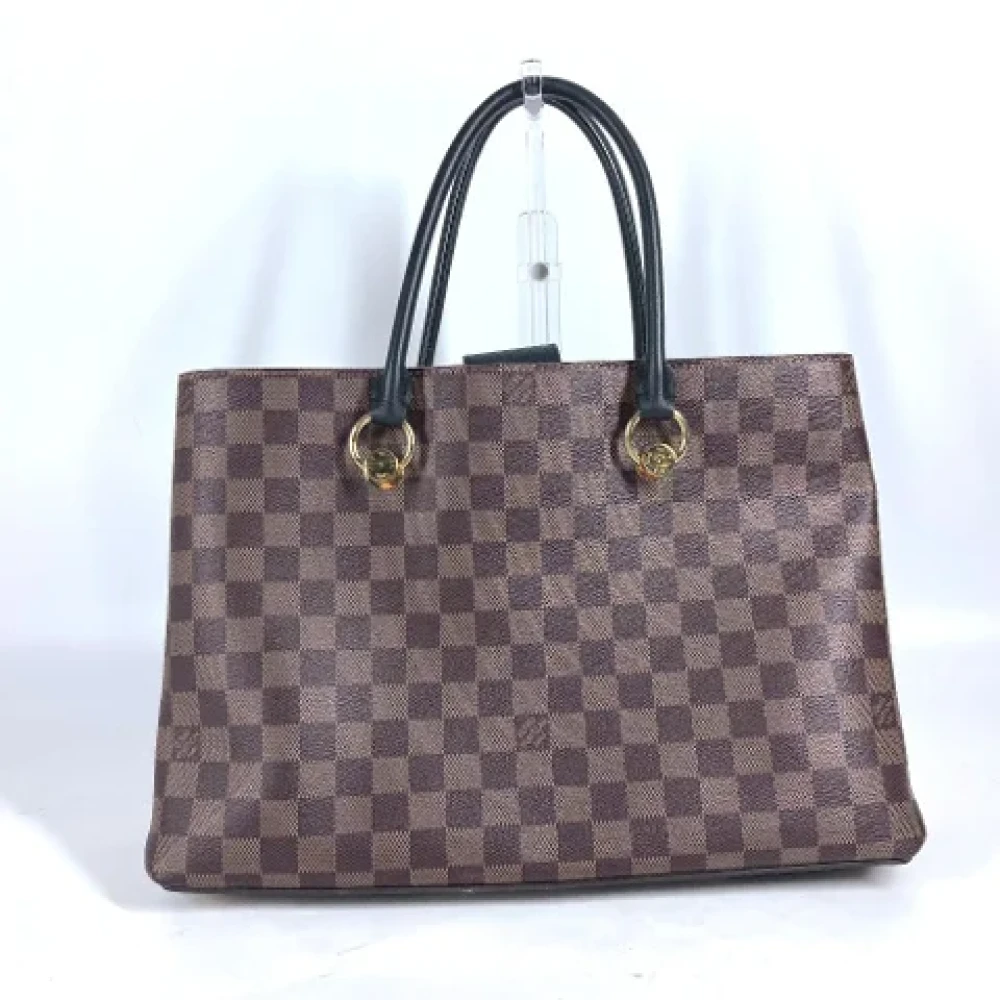 Louis Vuitton Vintage Pre-owned Cotton louis-vuitton-bags Brown Dames