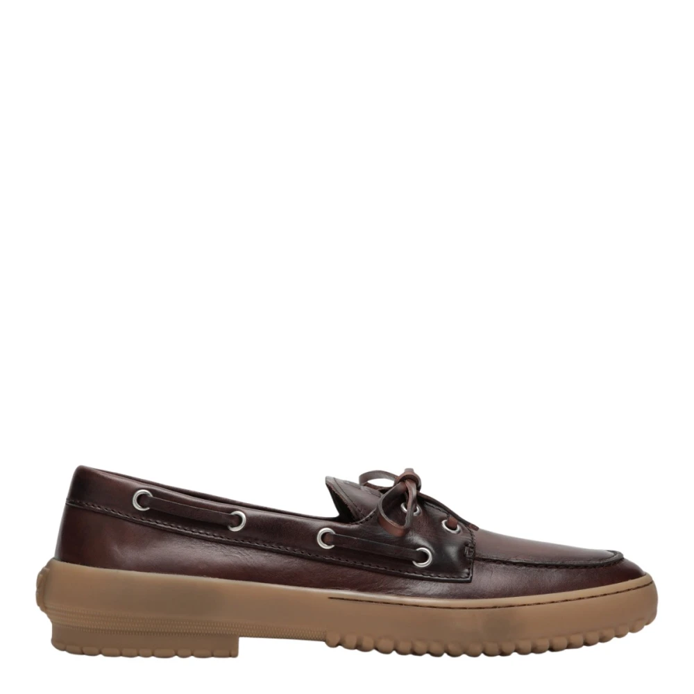 Miu Miu Mocassini - Female - Boat Shoes - Brown - 8 Uk - Shoes