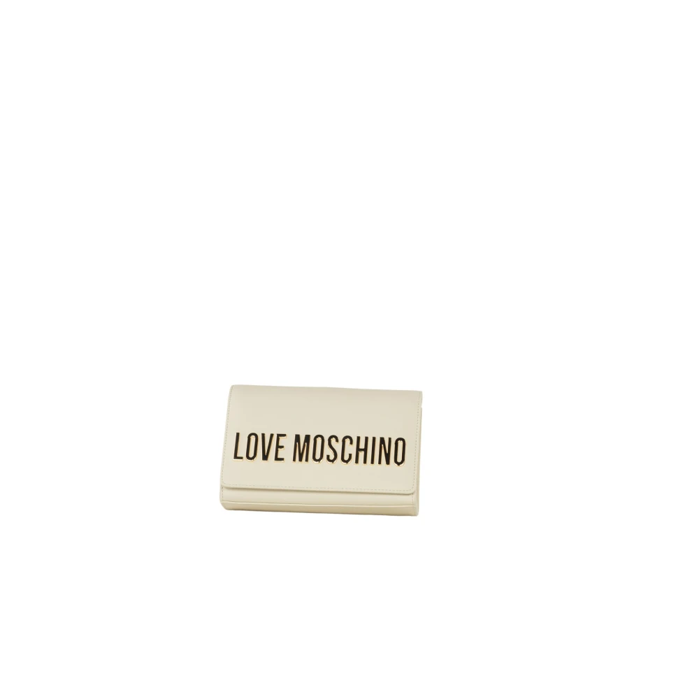 Love Moschino Bold Love Tas Beige Dames