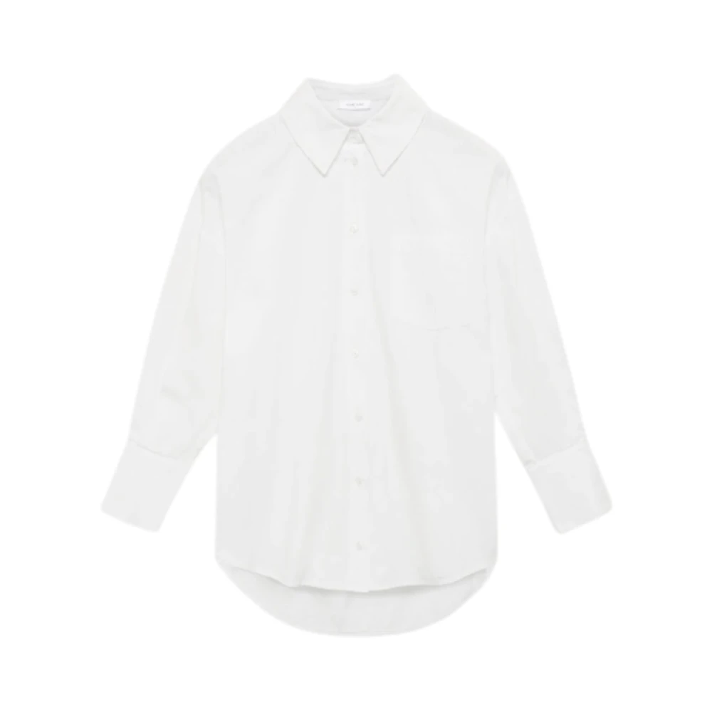 Anine Bing Women's White Mika Shirt - Shirts - Xs - Blouses & Shirts