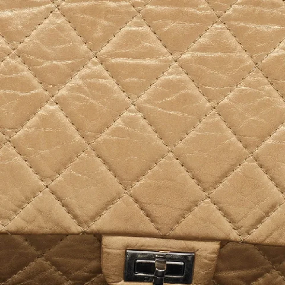 Chanel Vintage Pre-owned Leather shoulder-bags Yellow Dames