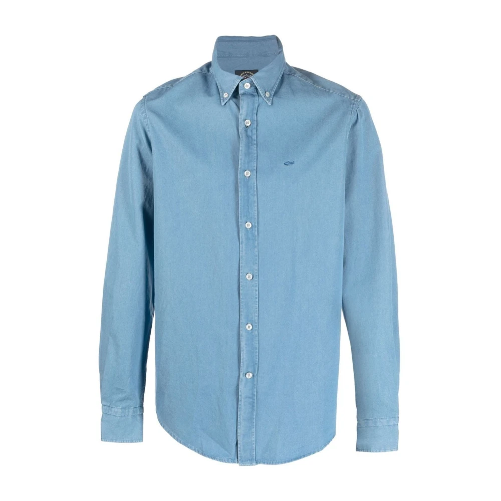 Shirts > Denim Shirts - - Paul & Shark - Modalova