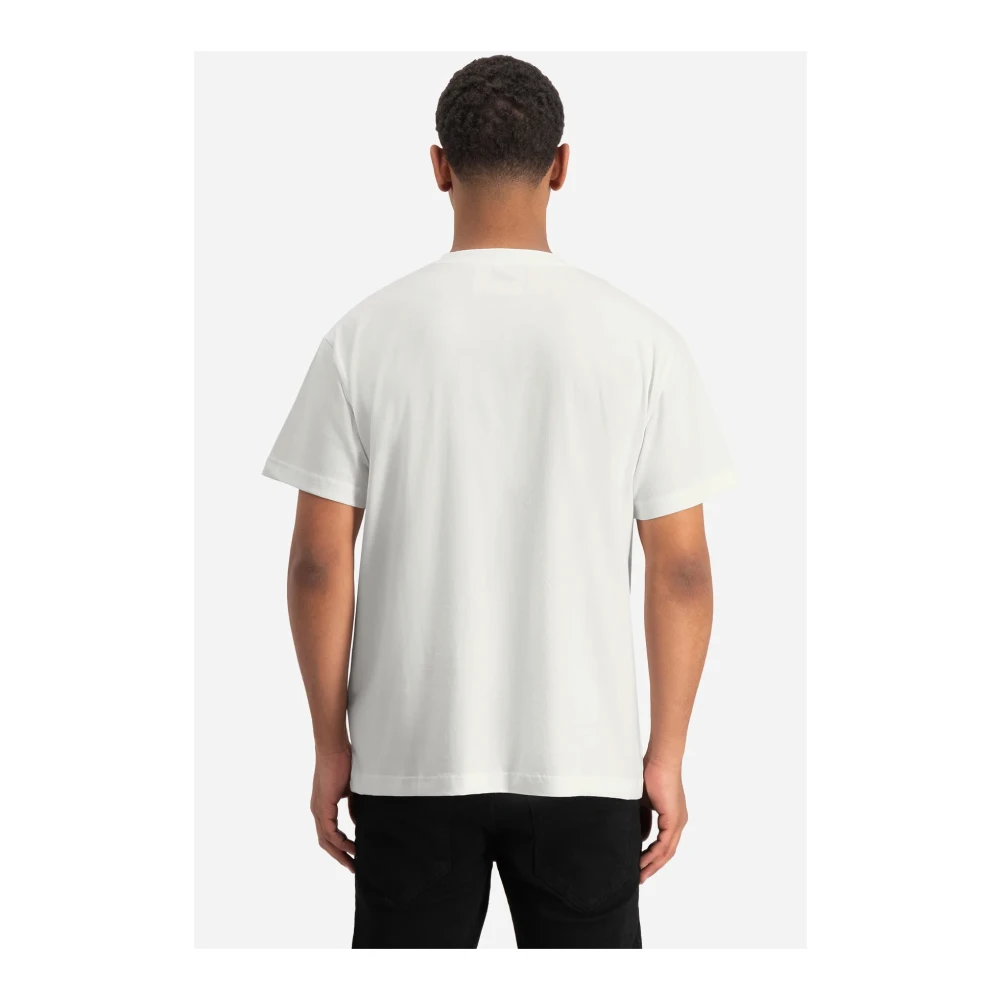 In Gold We Trust Oranje T-shirt Heren Wit Klassiek White Heren