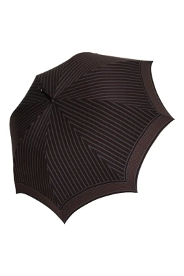 Elegant Randig Klassisk Paraply