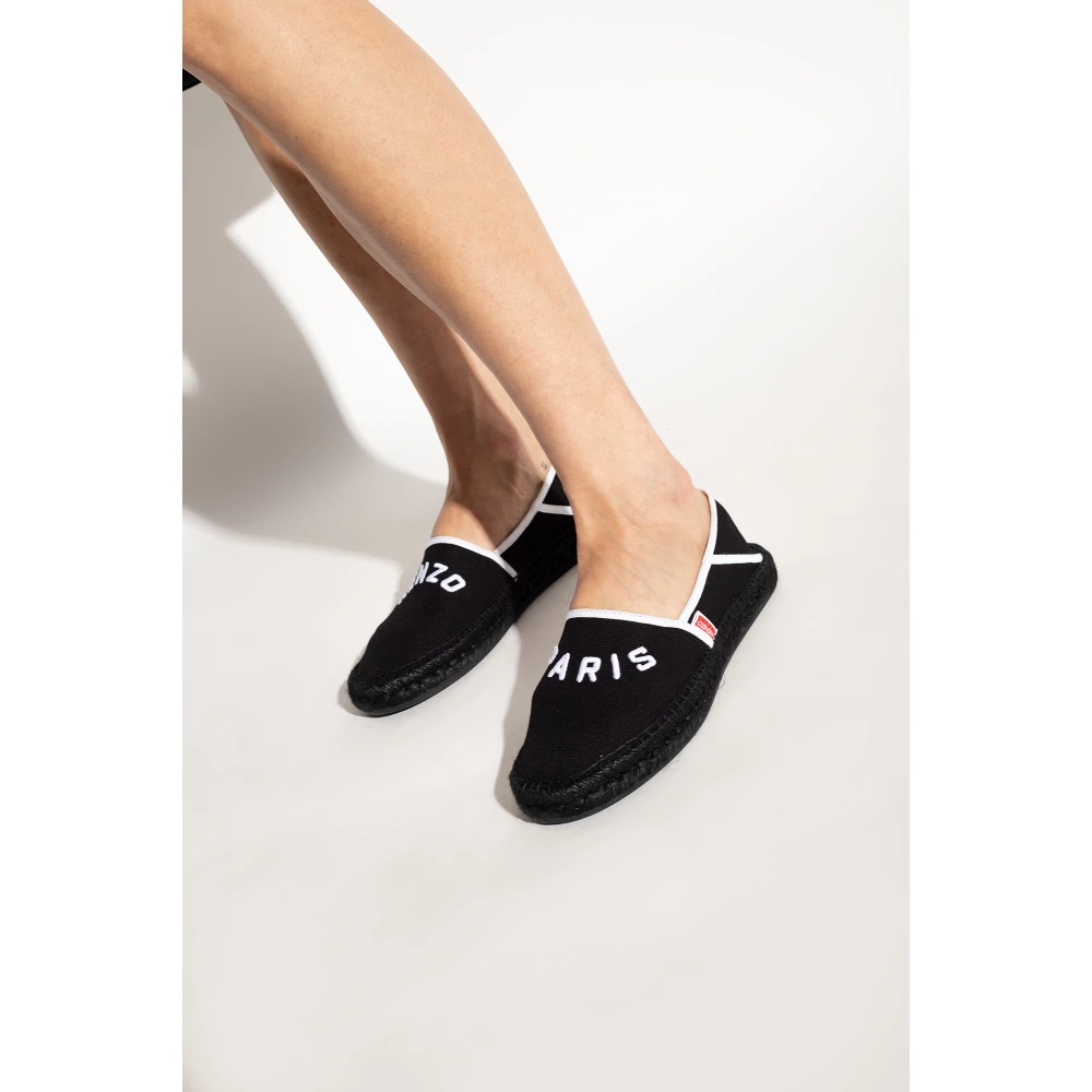 Kenzo Espadrilles uit Parijs Black Dames