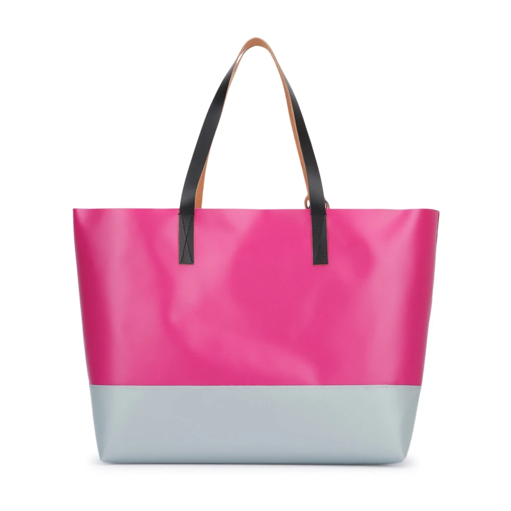 Marni Stijlvolle Leren Tas voor Vrouwen Pink Heren