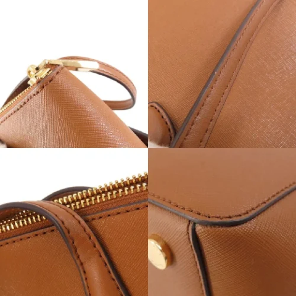 Michael Kors Pre-owned Fabric totes Brown Dames