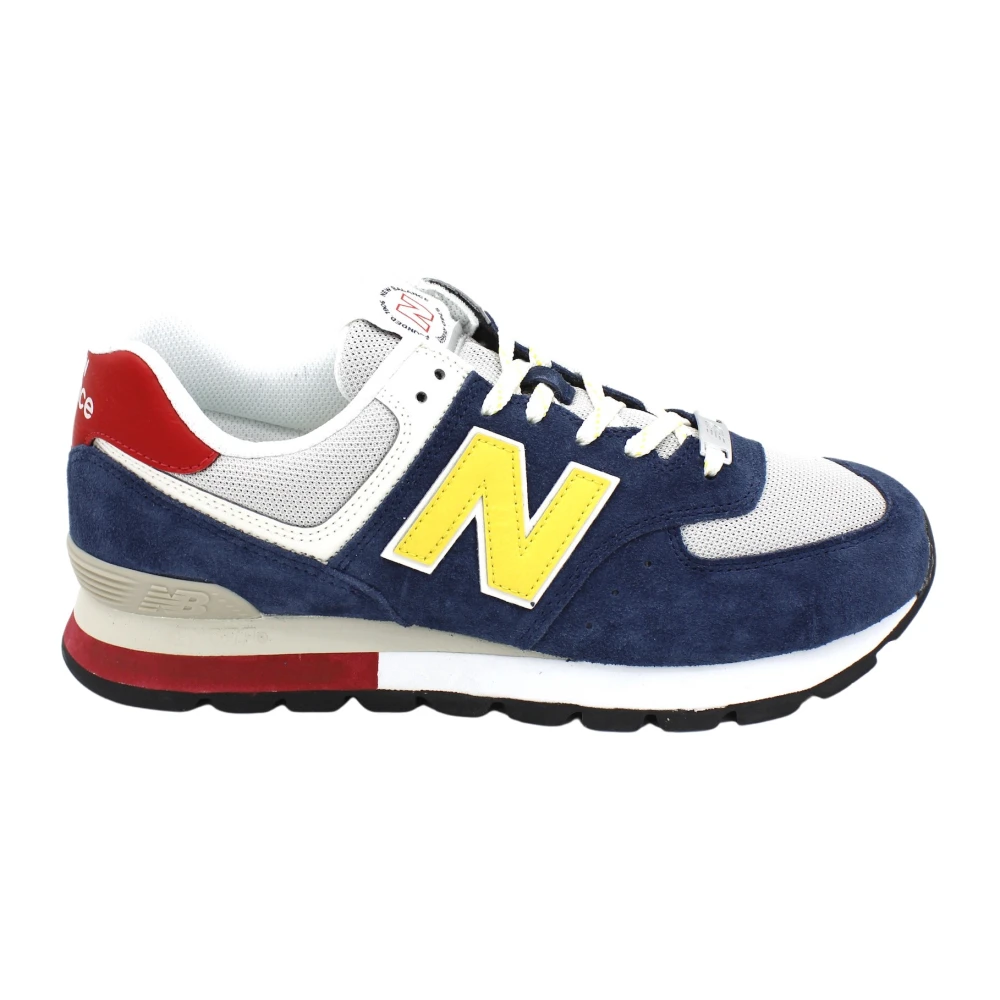 New Balance Suède Veterschoenen Rubberen Zool Heren Schoenen Veelkleurig Multicolor