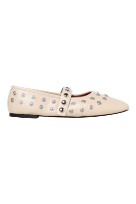 gule-creme-studded-ballerina-flats