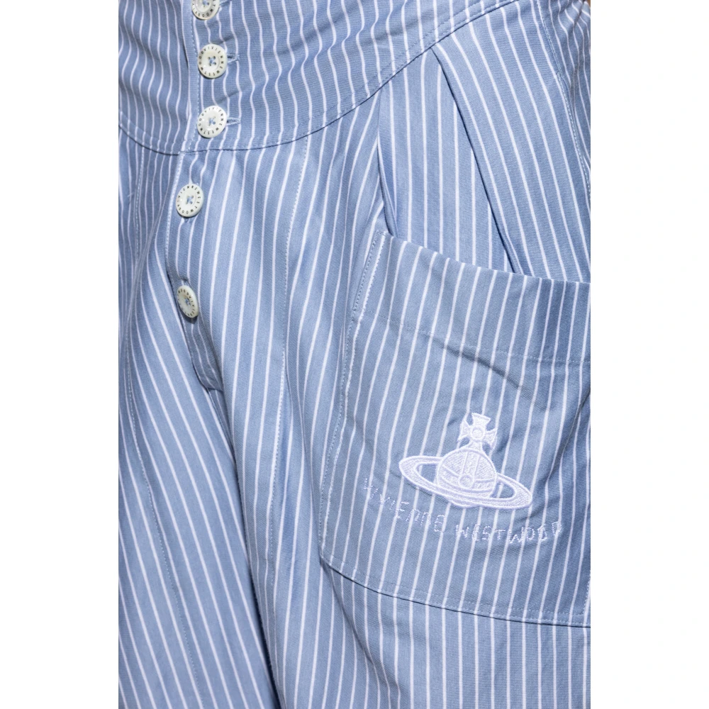 Vivienne Westwood Shorts Romario Blue Heren