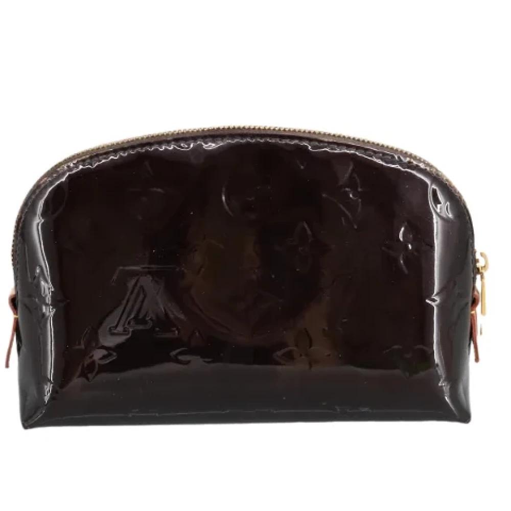 Louis Vuitton Vintage Pre-owned Leather pouches Purple Dames