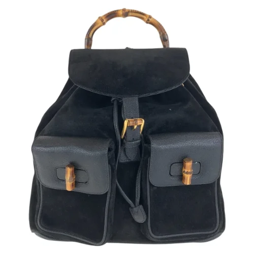 Pre-owned > Pre-owned Bags > Pre-owned Backpacks - - Gucci Vintage - Modalova
