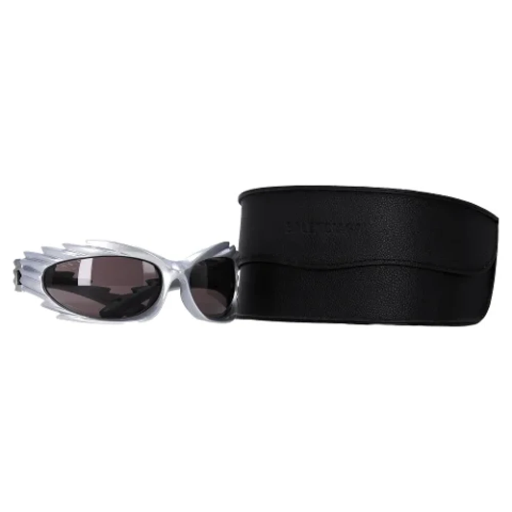 Balenciaga Vintage Pre-owned Acetate sunglasses Gray Dames