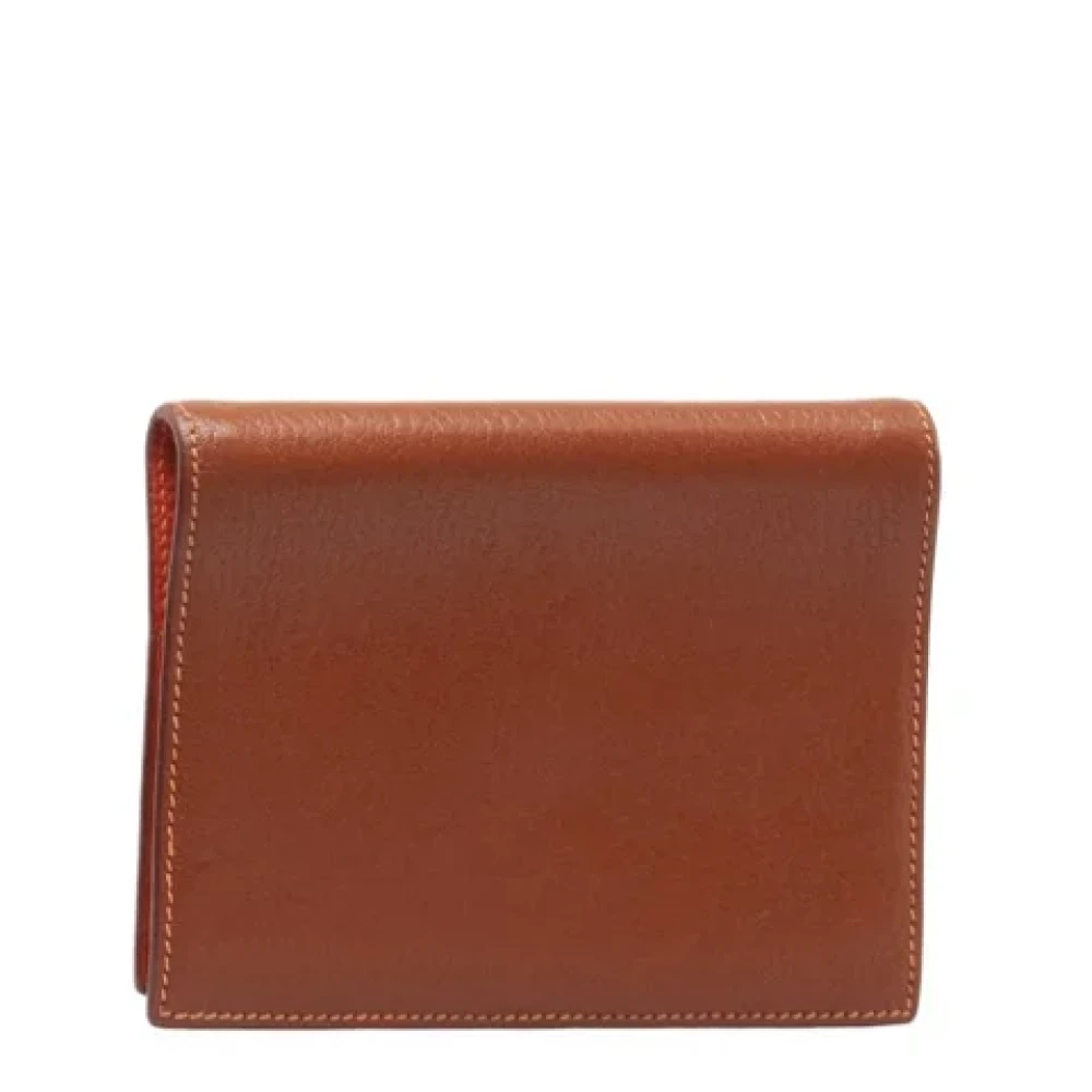 Hermès Vintage Pre-owned Leather home-office Brown Dames