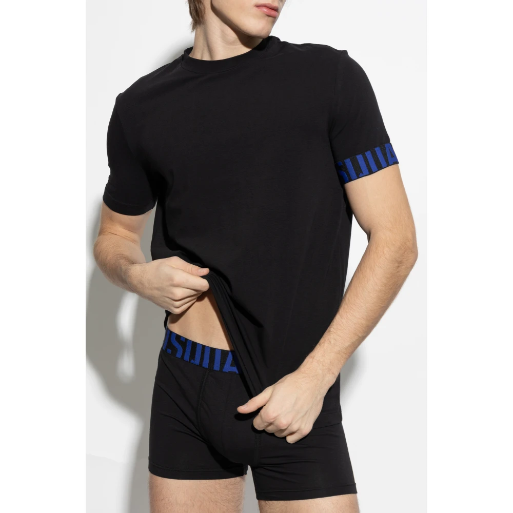 Dsquared2 T-shirt uit de ondergoedcollectie Black Heren