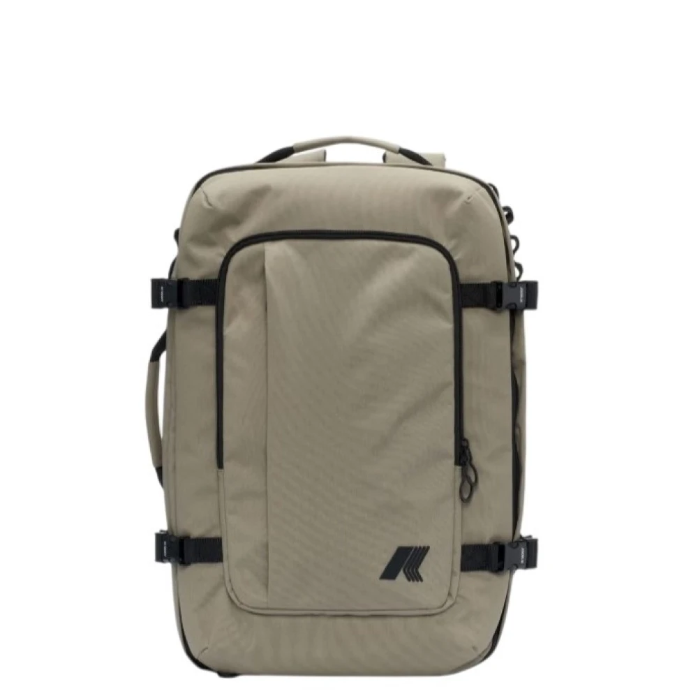K-Way Men's Brown Backpacks, One Size, Salome Backpack