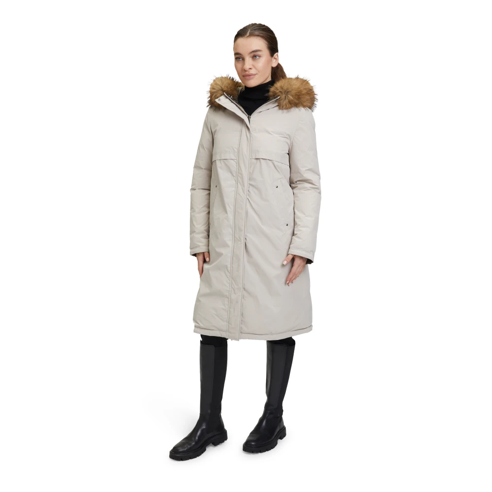 Betty Barclay Omkeerbare Hoodie Jas Gray Dames